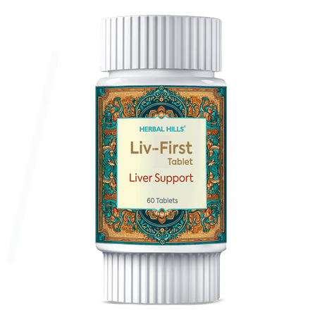Herbal Hills Liv - First Liver Support Tablets