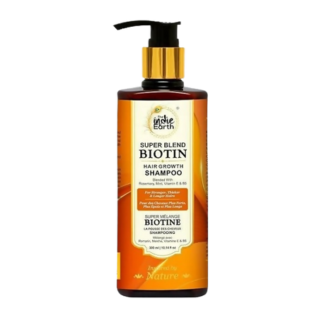 The Indie Earth Rosemary Mint Biotin Hair Shampoo