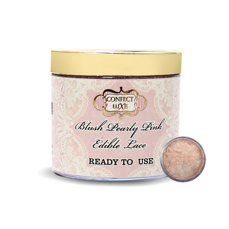 Confect Blush Pearly Pink | Edible Lace