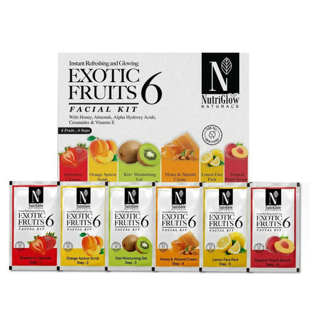 NutriGlow NATURAL'S Exotic Fruit Facial Kit