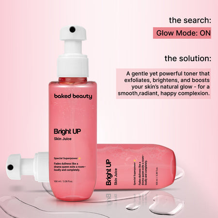 Baked Beauty Bright Up Skin Juice - Brightening Toner
