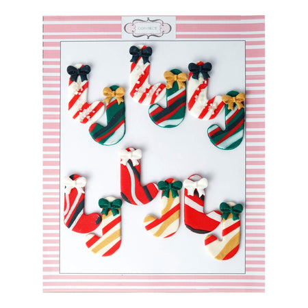 Confect Assorted Candy Cane | Edible Christmas Topper