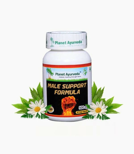 Planet Ayurveda Male Support Formula Capsules