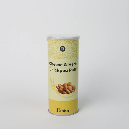 Dibha - Honest Snacking Cheese & Herb Chickpea Puff