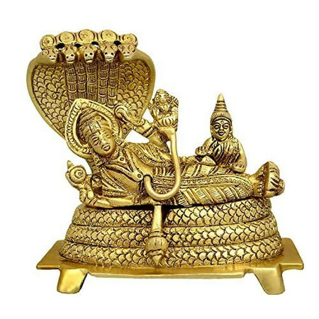 Umi Lord Vishnu and Lakshmi Maa On Shesha Naag