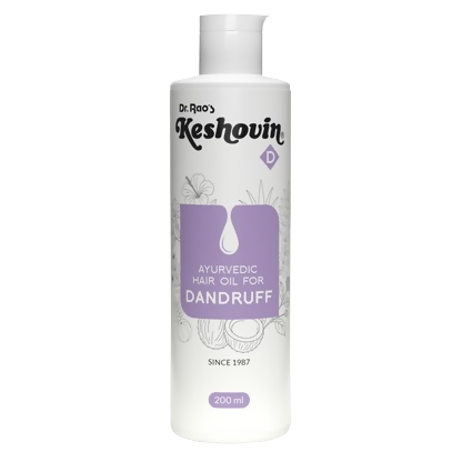 Dr. Rao's Keshovin Anti Dandruff Herbal Hair Oil