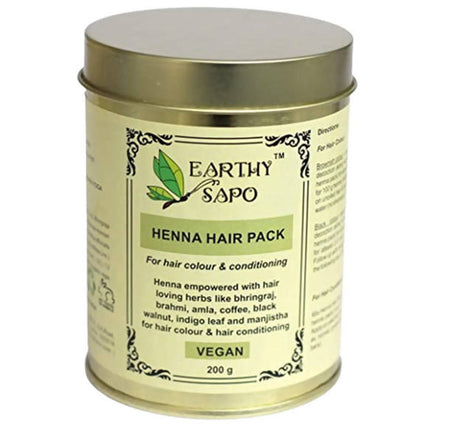 Earthy Sapo Henna Hair Pack