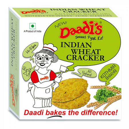 Daadi's Kothmir Bhakhri