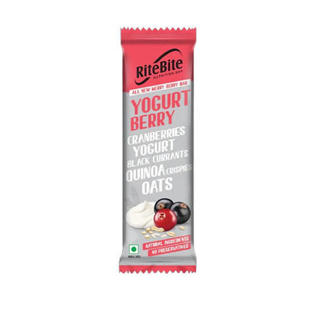 RiteBite Max Protein Yogurt Energy Berry Nutrition Bar
