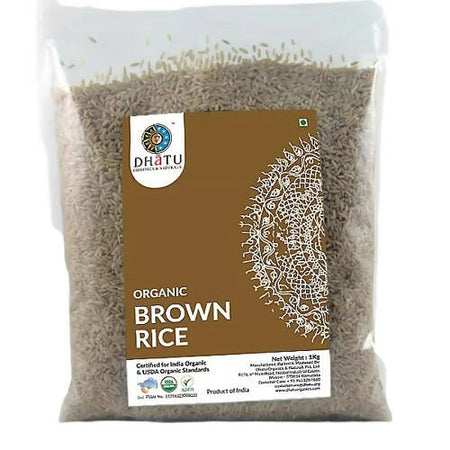 Dhatu Organics & Naturals Brown Rice ā Sonamasoori