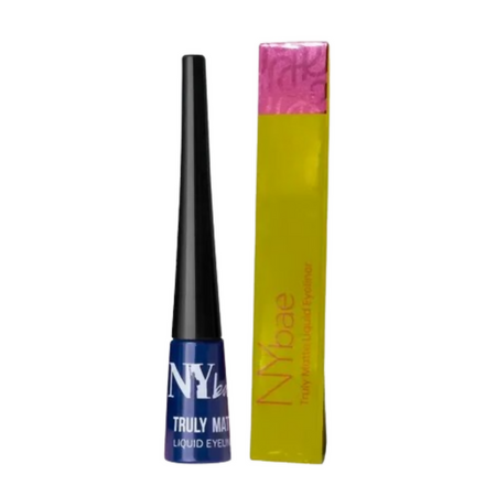NY Bae Truly Matte Liquid Eyeliner - Brave Blue