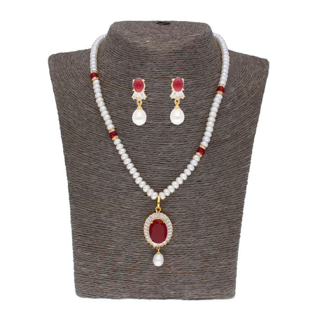 J Pearls Habi Pearl Set - Real Pearl Jewelry