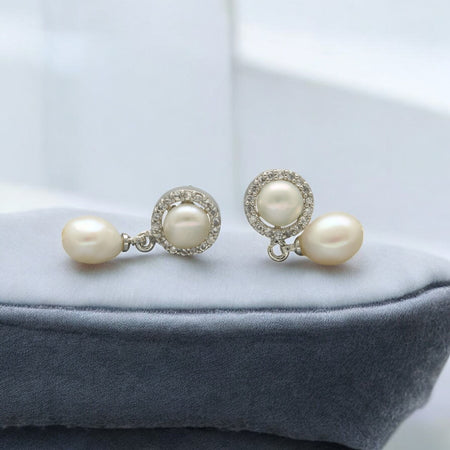 J Pearls Velis Pearl Earrings
