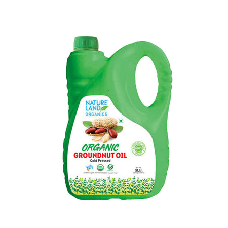 Nature Land Organics Groundnut Oil