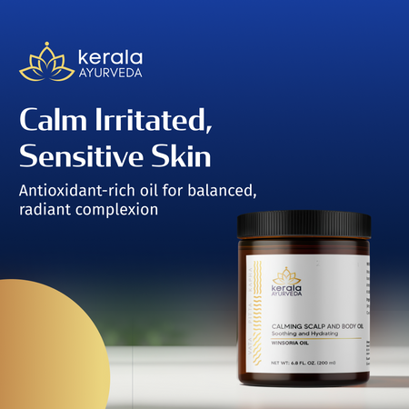 Kerala Ayurveda USA Calming Scalp and Body Oil