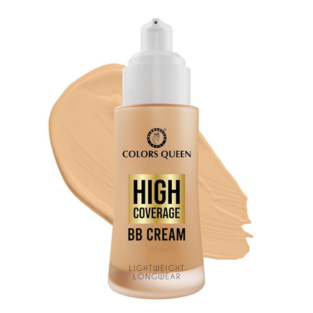 Colors Queen High Coverage BB Cream Foundation - Rose Blush
