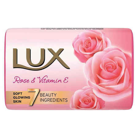 Lux Rose & Vitamin E Soap For Soft Glowing Skin