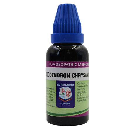 Father Muller Rhododendron Chrysanthum Mother Tincture Q