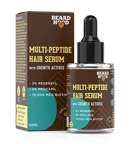 Beardhood Multi-Peptide Hair Growth Serum