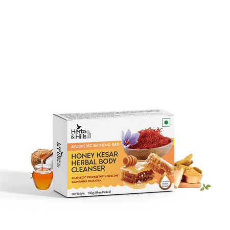 Herbs & Hills Honey Kesar Herbal Body Cleanser