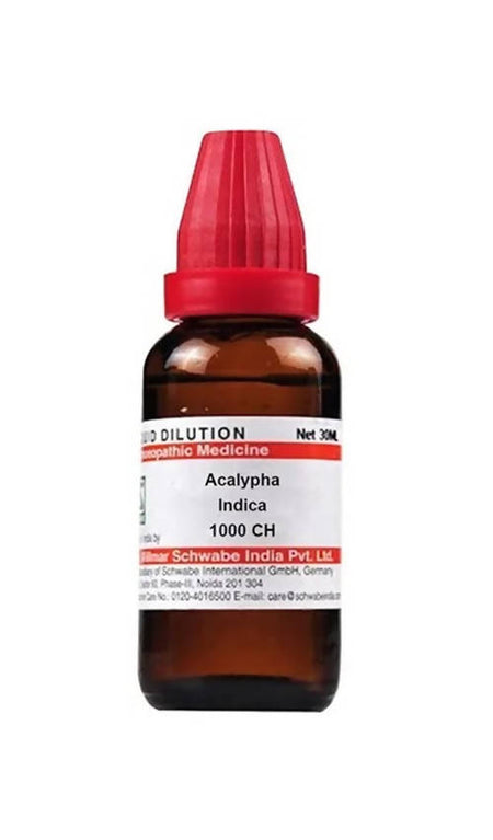 Dr. Willmar Schwabe India Acalypha Indica Dilution