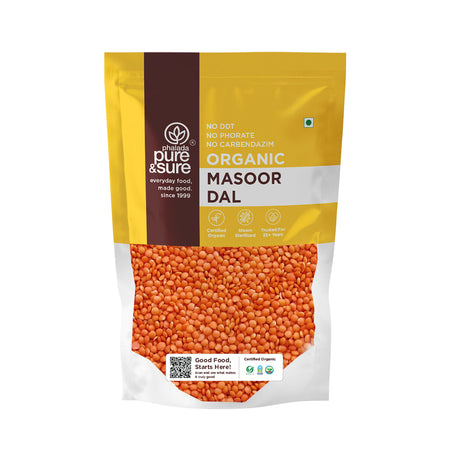 Pure & Sure Organic Masoor Dal
