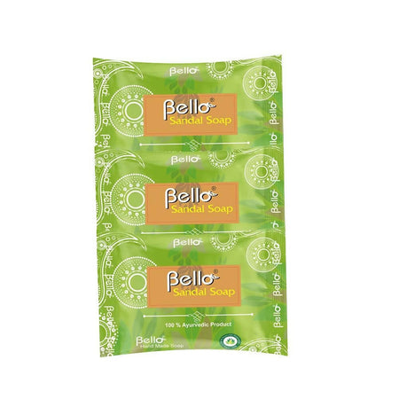 Bello Herbals Sandal Soap Handcrafted Glycerin Based Soap