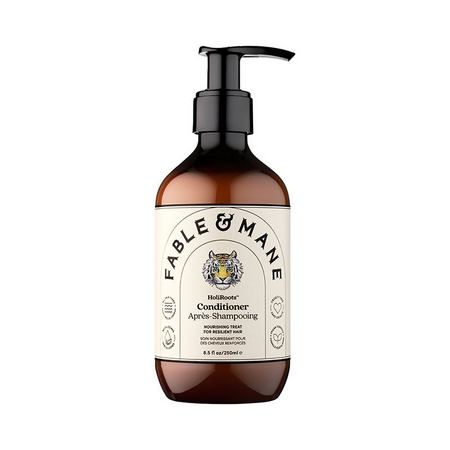 Fable & Mane HoliRoots Hydrating Conditioner For Smooth Frizz-Free Hair With Coconuts And Turmeric