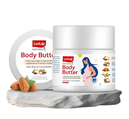 LuvLap Naturals Body Butter for Pregnant Belly