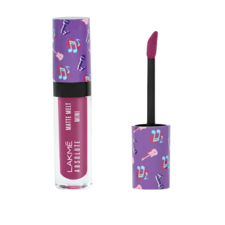 Lakme Absolute Matte Melt Mini Liquid Lip Color - Nomad Pink