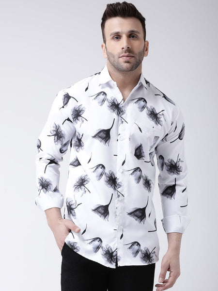 RIAG Multi color Men's Full Sleeves Printed Shirt