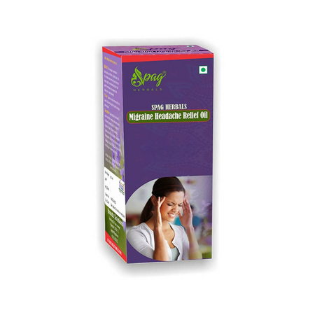 Spag Herbals Migraine Headache Relief Oil
