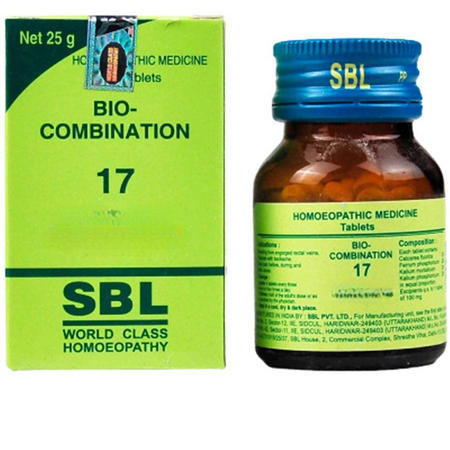 SBL Homeopathy Bio-Combination 17 Tablets