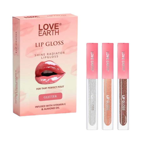 Love Earth Liquid Lip Gloss - Glitter
