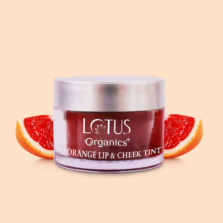 Lotus Organics+ Tangy Orange Lip & Cheek Tint