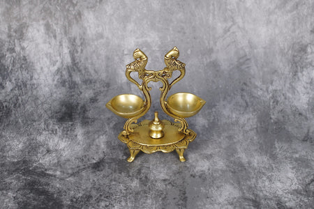 Sri Rudra Double Diyas ā SR 02324