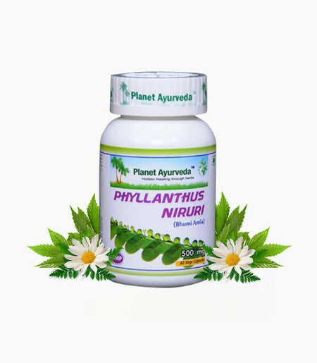 Planet Ayurveda Phyllanthus Niruri Capsules