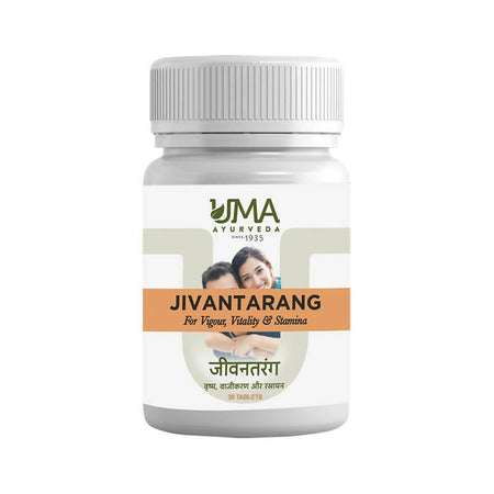 Uma Ayurveda Jivan Tarang Performance Booster Ayurvedic Tablets for Men