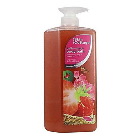 Skin Cottage Body Bath Strawberry and Yoghurt Scrub