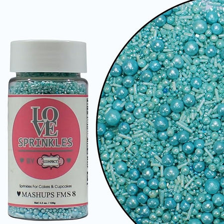 Confect Baby Blue | Sprinkles Bottle for Decoration Bottle