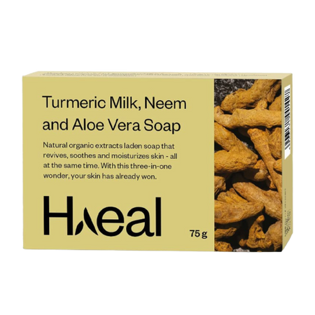 Haeal Turmeric Milk, Neem and Aloe Vera Soap