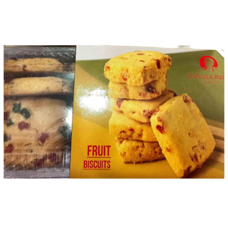 Pulla Reddy Fruit Biscuits