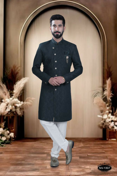 Joban Fashion Men's Green TR Kurta with Pyjama