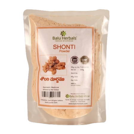 Balu Herbals Dry Ginger (Shonti) Powder