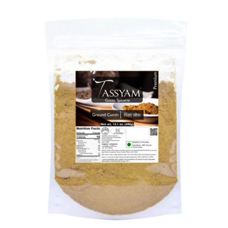 Tassyam Organics Ground Cumin Seeds