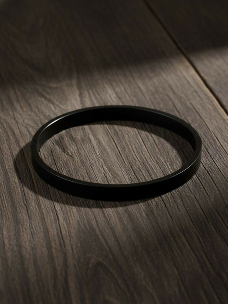 NVR Men Black Kada Bracelet