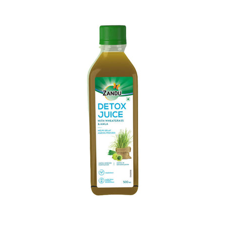 Zandu Detox Juice with Wheatgrass & Amla