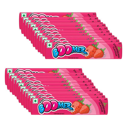 Wrigley's Boomer Multipack - Strawberry