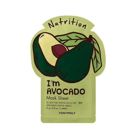 Tonymoly I'M Avocado Mask Sheet - Korean Skincare