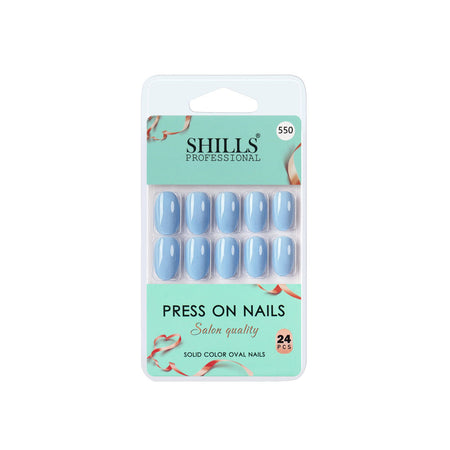 Shills Professional Reusable Press On Nails Oval - SPN550